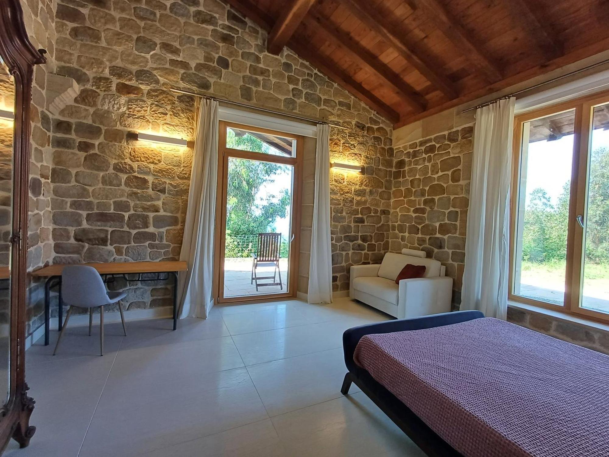 Amplio Apartamento Con Jardin En Villa Haritza Con Vistas Al Mar Ea Luaran gambar