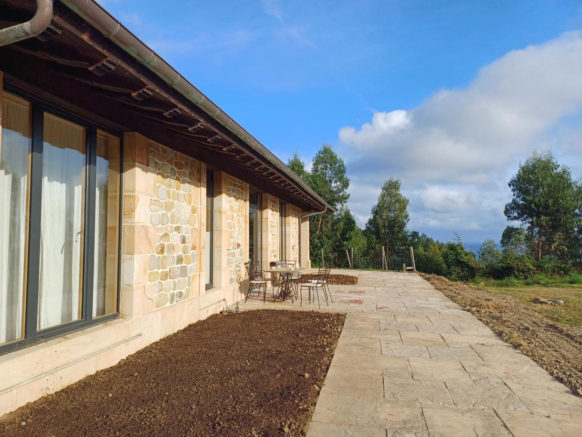 Amplio Apartamento Con Jardin En Villa Haritza Con Vistas Al Mar Ea Luaran gambar