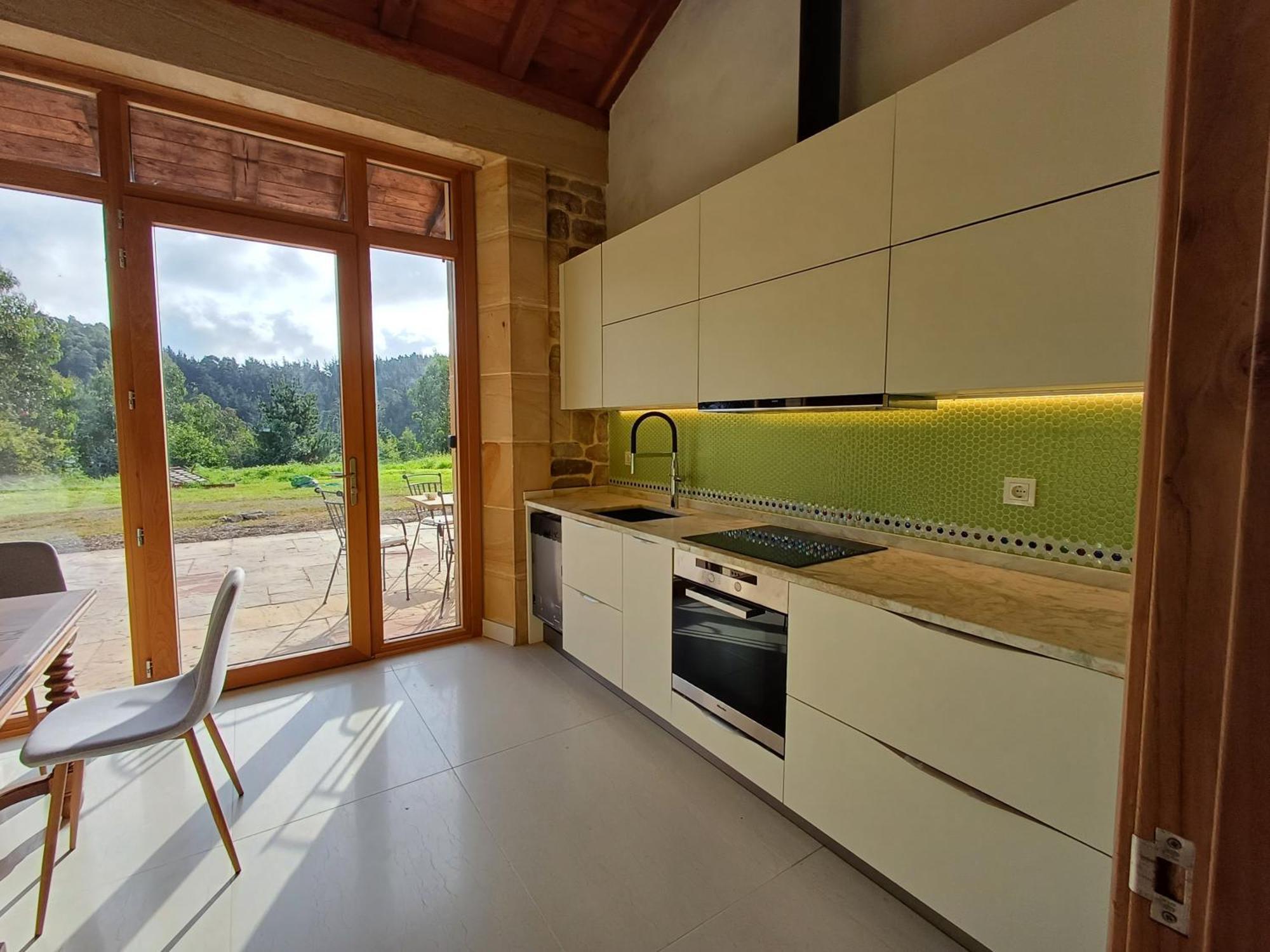 Amplio Apartamento Con Jardin En Villa Haritza Con Vistas Al Mar Ea Luaran gambar
